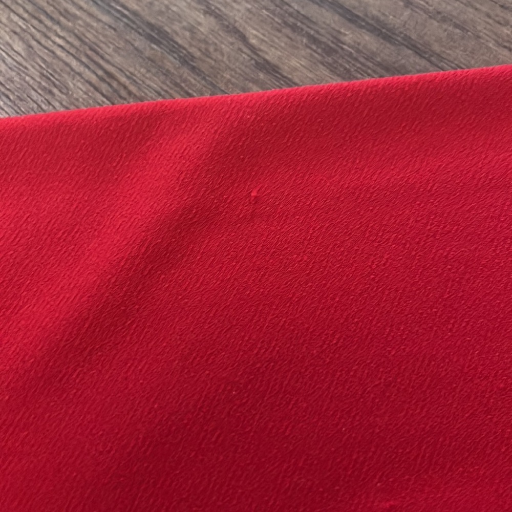 Lauren Ralph Lauren red tunic style top - Picture 4 of 8